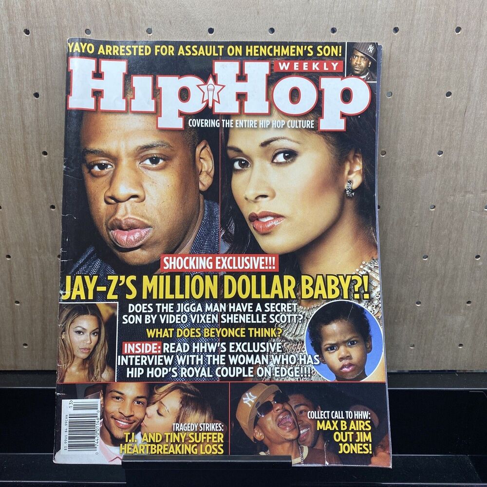 Hip Hop Weekly Jay-Z  Million Dollar Baby Issue Jay Z Secretly Fathered Son